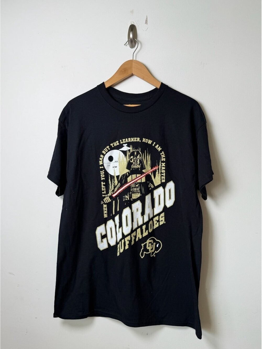 Blue 84 Colorado Buffalos Mens NWT L Starwars Mash up